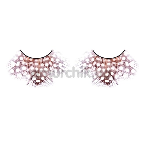 Ресницы Brown-Purple Feather Eyelashes (модель 645) - Фото №1