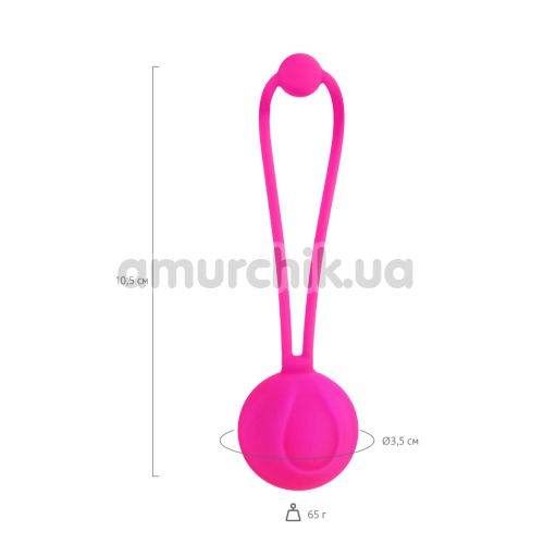 Вагинальный шарик L'Eroina Blush, розовый