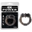 Эрекционное кольцо GK Power Dual Enhancement Ring, черное - Фото №7