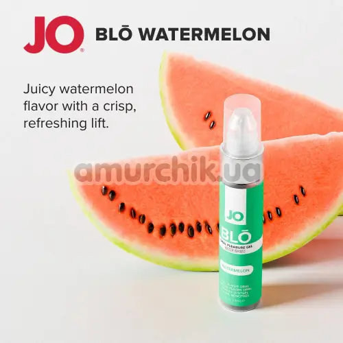 Гель для орального секса с охлаждающим эффектом JO Blo Watermelon - арбуз, 30 мл