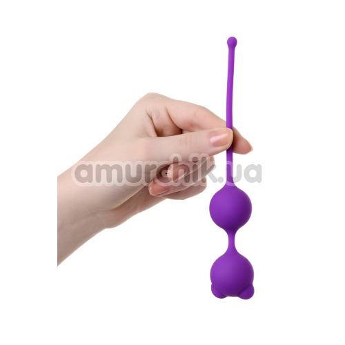 Вагинальные шарики A-Toys Pleasure Balls 764013-6, фиолетовые