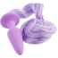 Анальна пробка з фіолетовим хвостом Unicorn Tails Pastel, фіолетова - Фото №6