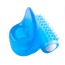 Виброкольцо Clit Pecker, голубое - Фото №2