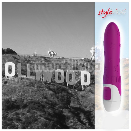 Вібратор Joy-Lite Style Vibe Hollywood фіолетовий