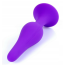 Анальная пробка Boss Series Silicone Purple Plug Large, фиолетовая - Фото №2