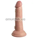 Фаллоимитатор King Cock Elite 6 Dual Density Silicone Cock, телесный - Фото №1