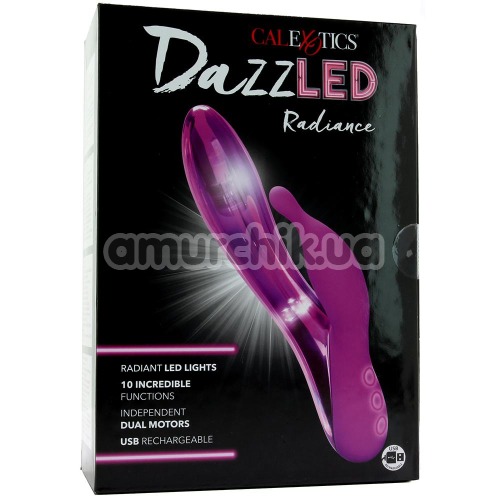 Вибратор DazzLED Radiance, розовый