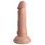 Фаллоимитатор King Cock Elite 6 Dual Density Silicone Cock, телесный - Фото №1