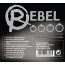 Набор из 4 эрекционных колец Rebel Silicone Cock Ring Set, черный - Фото №4