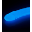 Двухконечный фаллоимитатор Lumino Play 14.5, светящийся в темноте - Фото №6