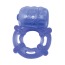 Виброкольцо Climax Juicy Rings, синее - Фото №0