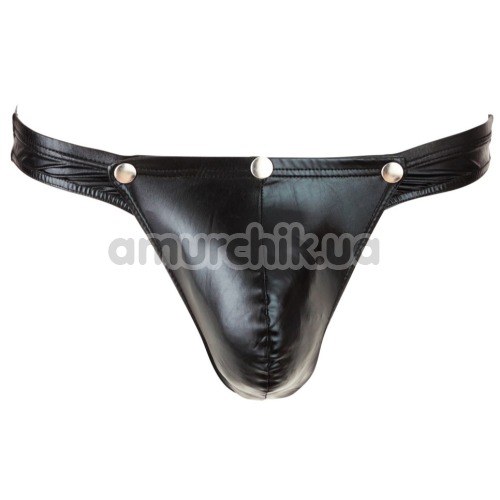 Трусы-стринги с заклепками мужские Svenjoyment Underwear 2110849, черные