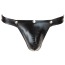 Трусы-стринги с заклепками мужские Svenjoyment Underwear 2110849, черные - Фото №6