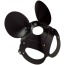 Маска Мышки DS Fetish Leather Mickey Mouse, черная - Фото №3