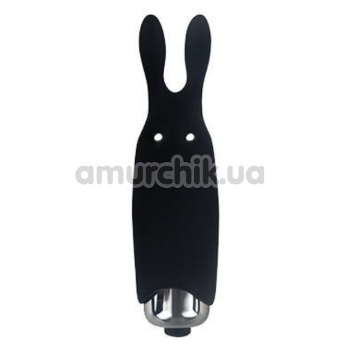 Клиторальный вибратор Adrien Lastic Pocket Vibe Rabbit, черный - Фото №1