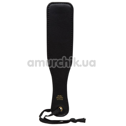 Шлепалка Fifty Shades of Grey Bound to You Faux Leather Small Spanking Paddle, черная