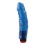 Вібратор Big Jelly синій - Фото №3