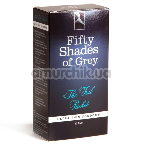 Fifty Shades of Grey The Foil Packet Ultra Thin, 12 шт - Фото №1