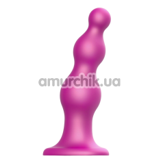 Фалоімітатор Strap-On-Me Dildo Plug Beads XL, рожевий - Фото №1