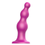 Фалоімітатор Strap-On-Me Dildo Plug Beads XL, рожевий - Фото №1