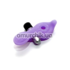 Виброкольцо Hands And Penis Free Vibrating Pleasure Ring, фиолетовое - Фото №1