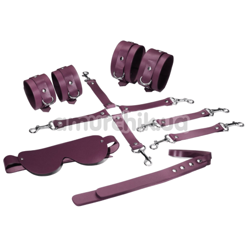 Бондажний набір Feral Feelings BDSM Kit 5, фіолетовий - Фото №1