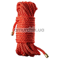 Веревка Lockink Sevanda Bondage Rope 8 Meter, красная - Фото №1