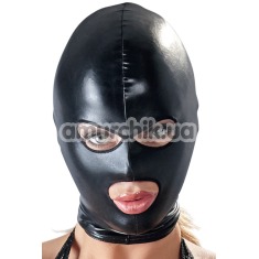 Маска Bad Kitty Naughty Toys Hood Eyes Mouth Mask, чорна - Фото №1