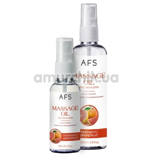 Массажное масло AFS Massage Oil Grapefruit - грейпфрут, 50 мл
