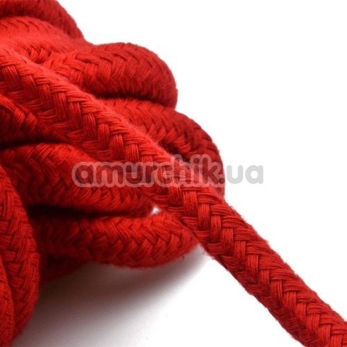 Веревка sLash Bondage Rope Red, красная