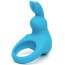 Виброкольцо для члена Happy Rabbit Cock Ring, голубое - Фото №0