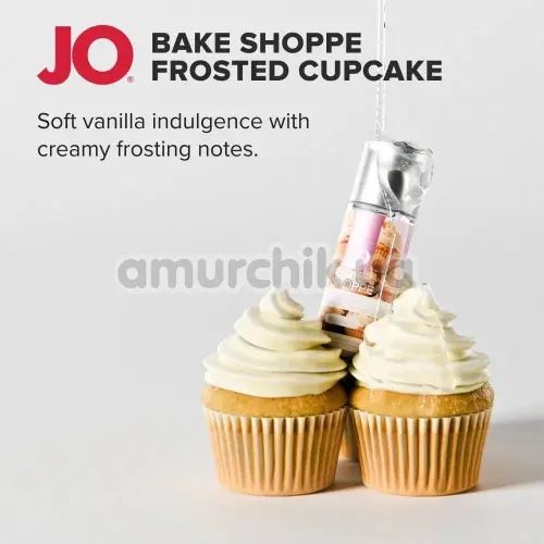 Оральний лубрикант JO Bake Shoppe Frosted Cupcake - капкейк, 60 мл