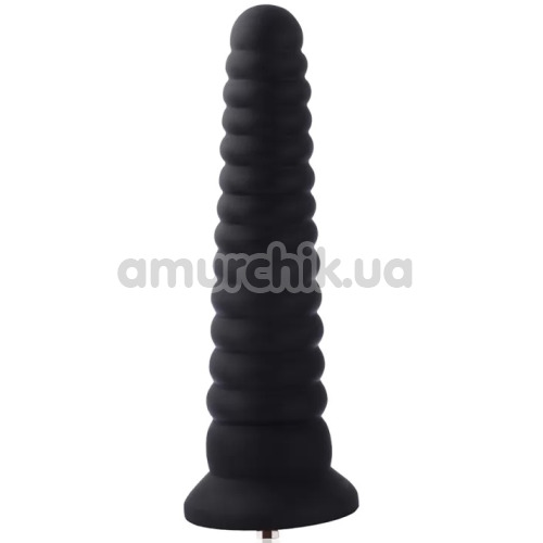 Анальная насадка Hismith Tower Shape Anal Toy, черная