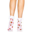 Носки Leg Avenue Strawberry Ruffle Top Anklets, белые - Фото №1