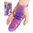 Насадка на палець з вібрацією Frisky Double Finger Banger Vibrating G-Spot Glove, фіолетова - Фото №8