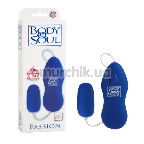 Виброяйцо Body & Soul Passion, синее