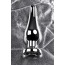 Анальная пробка с прозрачным кристаллом Toyfa Metal 717049-10, серебряная - Фото №6