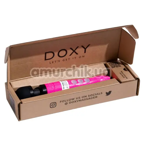 Универсальный вибромассажер Doxy Die Cast 3R, розовый