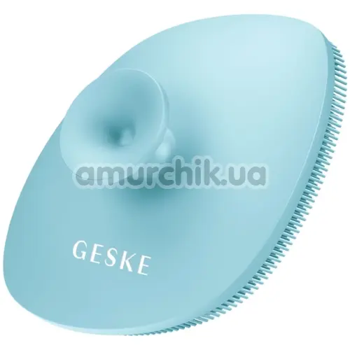 Щітка для обличчя Geske Facial Brush 4 in 1 Suction Mount, бірюзова