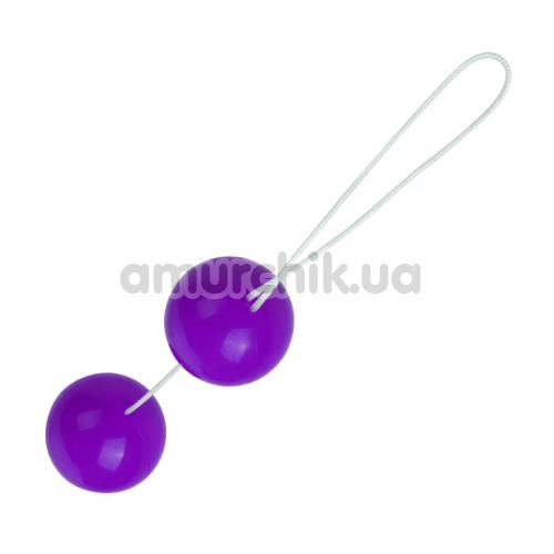 Вагінальні кульки Twins Ball, фіолетові