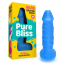 Мило у вигляді пеніса з присоскою Pure Bliss Big, синє - Фото №4