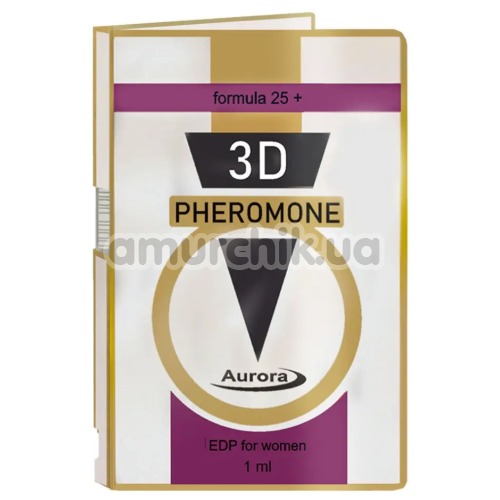 Духи с феромонами 3D Pheromone Formula 25+ для женщин, 1 мл