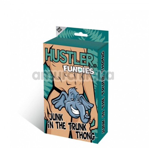 Трусы-стринги мужские Junk In The Trunk Thong слоник (модель NU14)