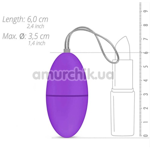 Виброяйцо Easy Toys Vibrating Egg, фиолетовое