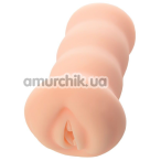 Искусственная вагина с вибрацией Kokos Virgin, телесная - Фото №1