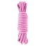 Мотузка sLash Bondage Rope Pink 5м, рожева - Фото №1