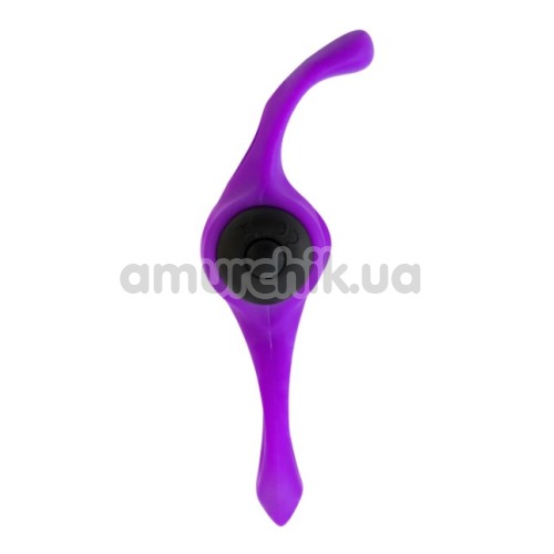 Виброкольцо Adrien Lastic Lingus Max, фиолетовое