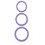 Набор эрекционных колец Stimu Ring, фиолетовый - Фото №1