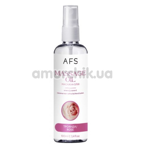 Масажна олія AFS Massage Oil Rose - троянда, 100 мл