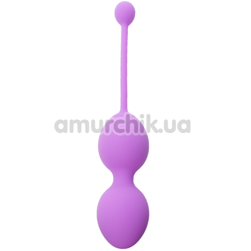 Вагінальні кульки Boss Series Pure Bliss, фіолетові - Фото №1